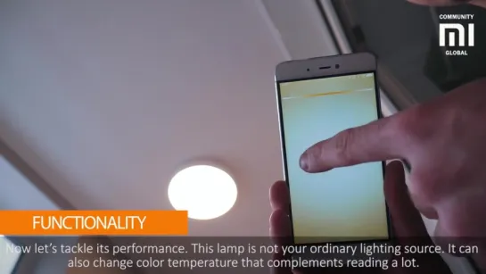 [Xiaomi yeelight smart LED ceiling light]