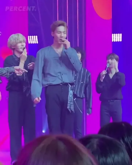 [fancam][28.08.2019] Idol Live x I Log U Concert MONSTA X - TALK (Shownu focus)