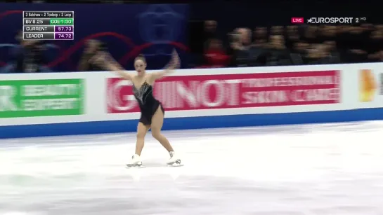 Kaetlyn Osmond 2018 WC FS