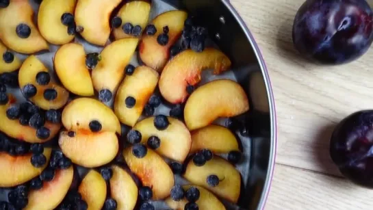 Очень вкусный СЛИВОВЫЙ ПИРОГ ПЕРЕВЕРТЫШ _ Plum Cake