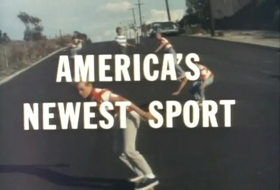 Новейший американский спорт  / America's Newest Sport (1964 США) документальный дети в кино