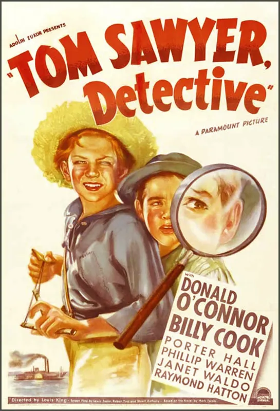 Том Сойер – сыщик / Tom Sawyer, Detective (1938 США) приключения дети в кино Режиссер: Луис Кинг / Louis King