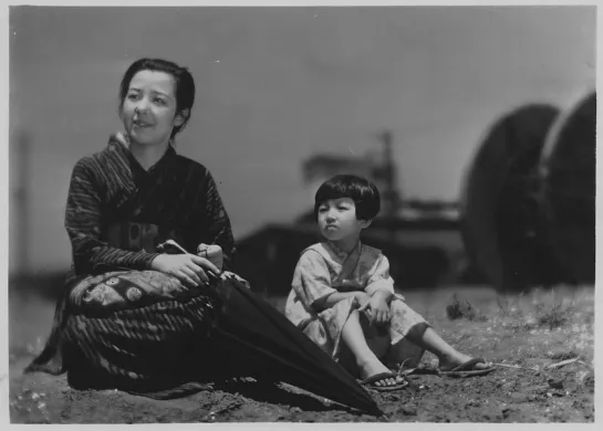 Токийская ночлежка / Дом в Токио / Tokyo No Yado (1935 Япония) драма дети в кино Режиссер: Ясудзиро Одзу / Yasujiro Ozu