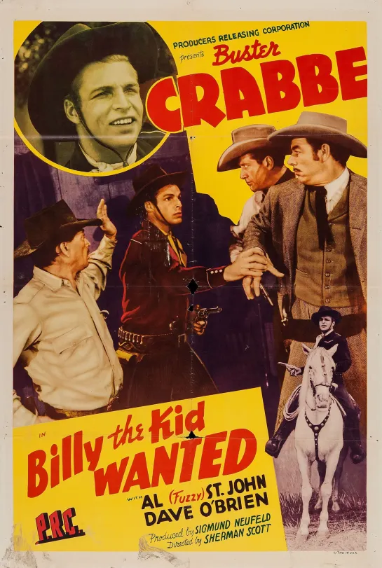 Малыш Билли в розыске / Billy the Kid Wanted (1941 США) вестерн приключения дети в кино