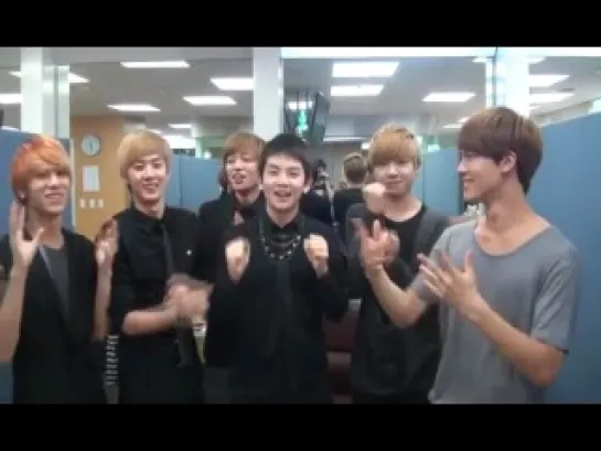 [BTS] 21.09.2011 Teen Top Message to Tony An