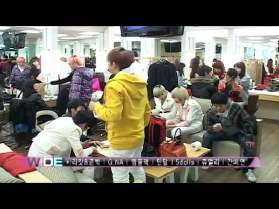 [BACKSTAGE] 11.03.11 Teen Top @ Waiting Room