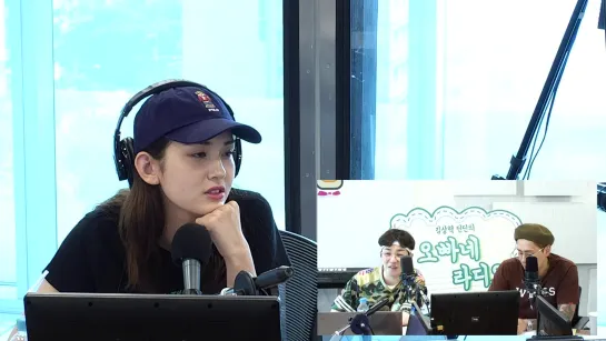 190705 SBS Love FM. Kim Sanghyuk, DinDin Oppa's Radio. Somi