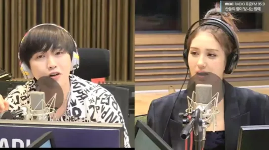 190627 MBC Radio Sandeul's Starry Night. Somi