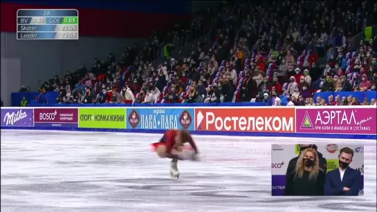 Ladies. Free Program. 2021 Russian Figure Skating Championships_HD