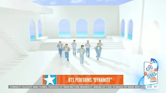 200910 NBC TODAY SHOW - Dynamite BTS