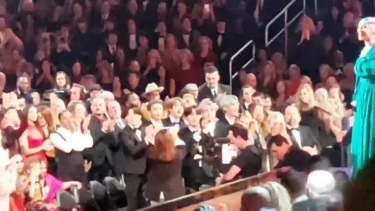 I see the BANGTANBOMB lady - - [@BTS_twt] GRAMMYs TurnItUpBTS