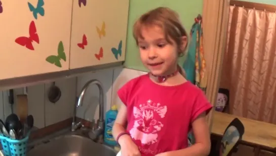 УЧИМ ДЕТЕЙ МЫТЬ ПОСУДУ - Getting Kids to Wash the Dishes