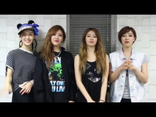 130523 T-ara N4 Greeting for KPOP Festival Kumamoto