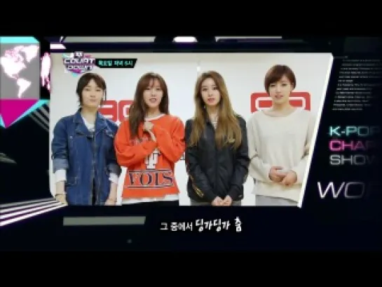 [13.04.30] Video HD - T-ara N4 M!Countdown Comeback Interview