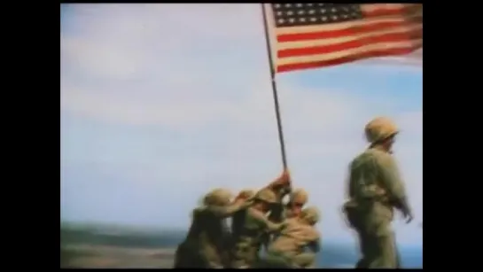 Iwo Jima Flag Raising - First and Second