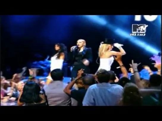 Britney Spears, Madonna, Christina Aguilera - Like A Virgin/Hollywood Medley (MTV VMA