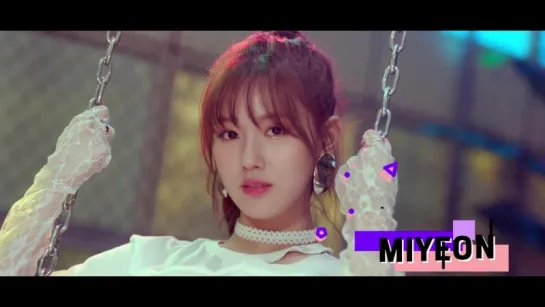 180430 Miyeon's Teaser for "LATATA" MV @ Teaser