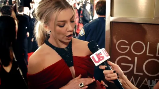 Watch Natalie Dormer Geek Out on the Globes Red Carpet