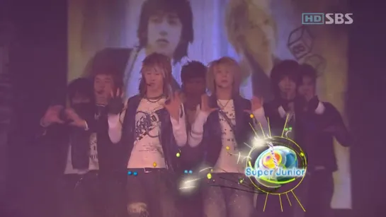 Super Junior - Twins, SBS Inkigayo 27.11.2005