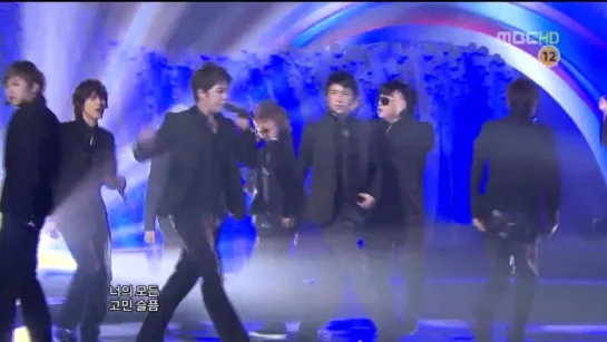 Super Junior - Sorry Sorry, Show! Music Core 25.04.2009