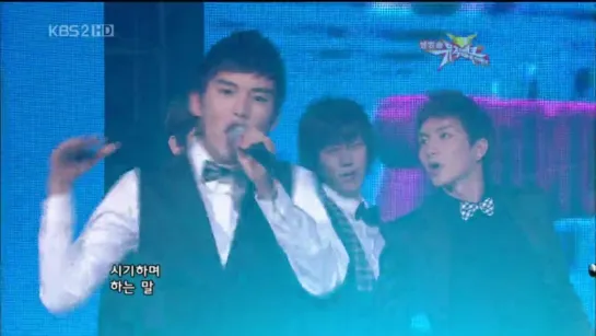 Super Junior - Sorry Sorry, KBS Music Bank 17.04.2009