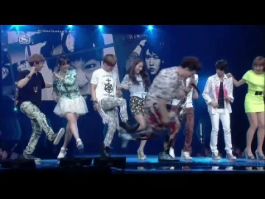 Super Junior feat. f(x) - Oops! SM Town Live World Tour III In Los Angeles 20.05.2012