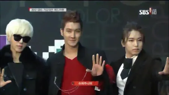 Super Junior - SBS Gayo Daejun 29.12.2012