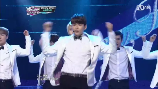 Super Junior - Sexy, Free  Single, Mnet! M!Countdown 30.08.2012