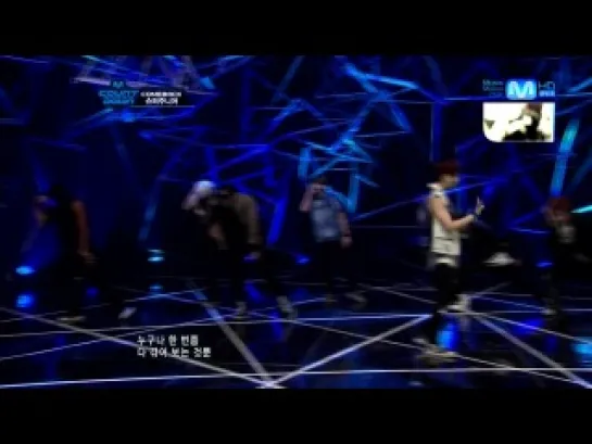 Super Junior - Sexy, Free & Single, Mnet M!Countdown 05.07.2012