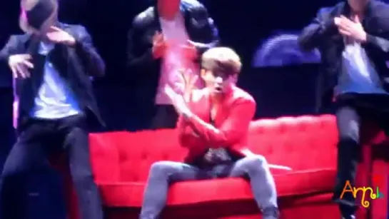 Super Junior - Move Like Jagger, SS4 Shanghai (fancam)