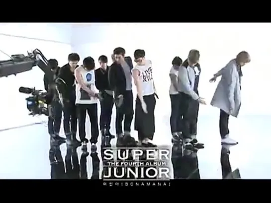 Super Junior - BONAMANA MV MAKING FILM