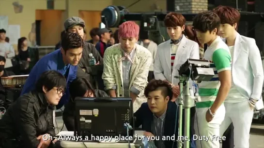 Super Junior - Lotte Duty Free MV (Making) 2013 (eng. ver)