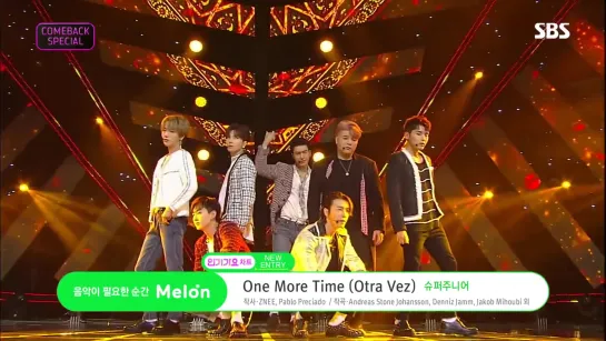 SUPER JUNIOR - One More Time, Inkigayo 2018.10.14