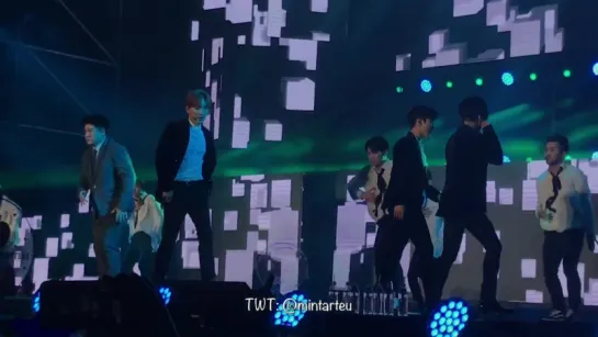 Super Junior - Sorry Sorry LIVE, KWave2 Music Festival in Malaysia 13.01.2018 (fancam)