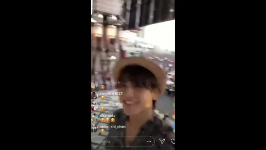 Takanori_INSTA LIVE 25.07.2018