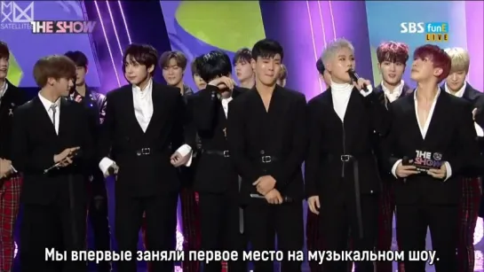 [Рус.саб][14.11.2017] MONSTA X WIN ENCORE STAGE "DRAMARAMA" SBS THE SHOW