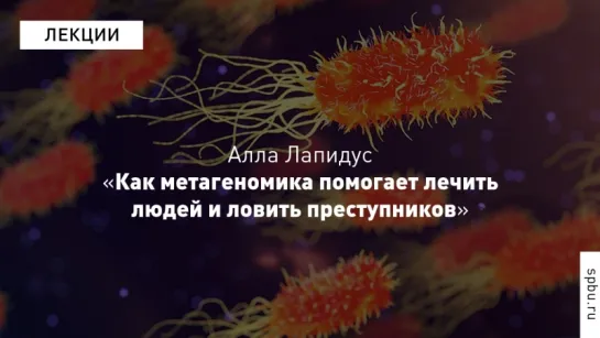 Science Slam: Алла Лапидус о том, как метагеномика помогает лечить людей и ловить преступников