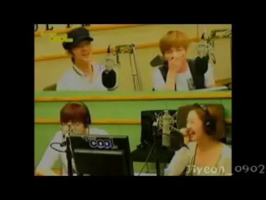 KTR Leeteuk & Joo sing Ice-cream (27.05.11)