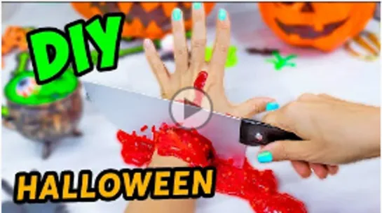 5 DIY Поделки на Хэллоуин своими руками 2021 страшные Слаймы и Пранки для Halloweena