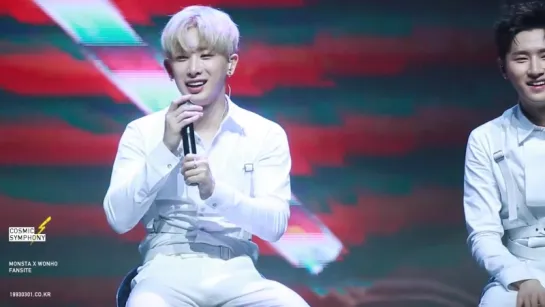 [VK][160518] MONSTA X fancam - Talk (Wonho focus) @ Showcase 'LOST'