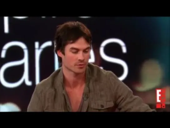 Ian Somerhalder Gets Dirty