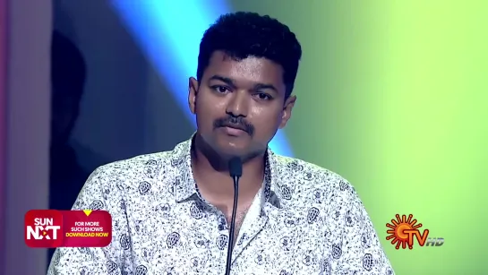 Thalapathy Vijays Speech.  Dont worry about those who speak behind your back, always stay two steps ahead - Vijay ¦ Sun TV