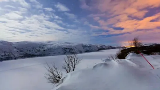 Северное сияние.  Не думай... смотри сердцем