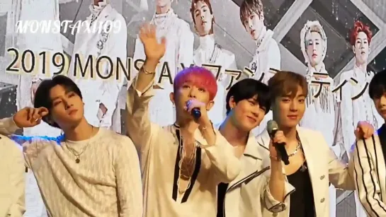 [VK][190420] MONSTA X fancam (Wonho focus) @ Fanmeeting in Doota Duty Free