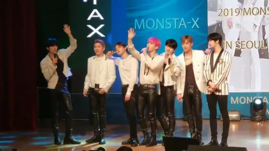 [VK][190420] MONSTA X fancam @ Fanmeeting in Doota Duty Free