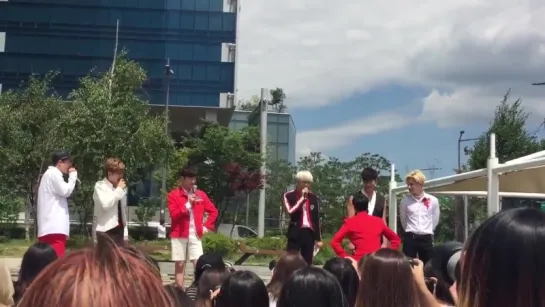 [VK][160625] MONSTA X fancam @ Mini Fanmeeting Music Core