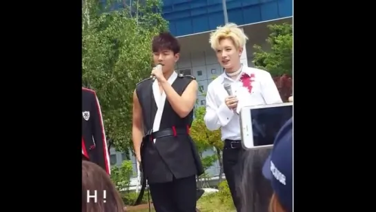 [VK][160625] MONSTA X fancam @ Mini Fanmeeting Music Core