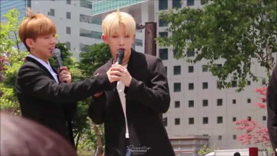 [VK][160521] MONSTA X fancam @ Music Core mini fanmeeting