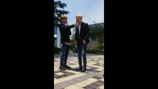 [VK][160521] MONSTA X fancam @ Music Core mini fanmeeting