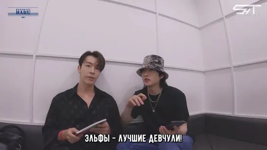 [рус. саб] [Donghae LEE] Ли Донхэ и Ли Хёкджэ на Music Bank